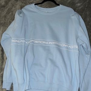 Ariana Grande Positions Crewneck